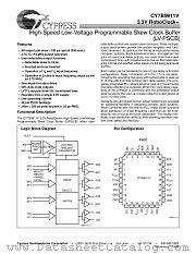 CY7B9911V-7JC datasheet pdf Cypress