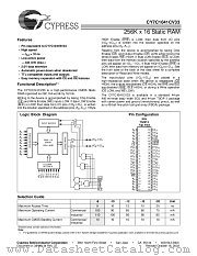CY7C1041CV33-10VI datasheet pdf Cypress
