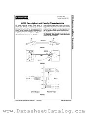 LVDS datasheet pdf Fairchild Semiconductor