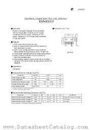 BA4911 datasheet pdf ROHM