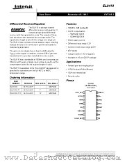 EL9110IU datasheet pdf Intersil