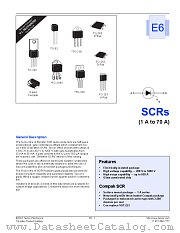S6008L datasheet pdf Teccor Electronics