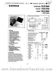 YLB2785 datasheet pdf Siemens