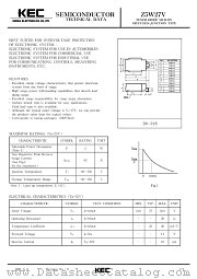 Z5W27 datasheet pdf Korea Electronics (KEC)