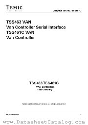 TSS463VAN datasheet pdf TEMIC