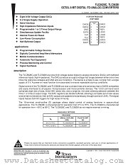 TLC5628I datasheet pdf Texas Instruments
