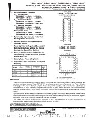 TIBPAL20R4-7CJT datasheet pdf Texas Instruments
