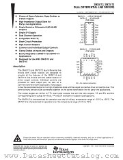 SN55113W datasheet pdf Texas Instruments