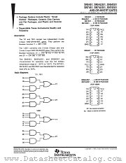 SN54S51W datasheet pdf Texas Instruments