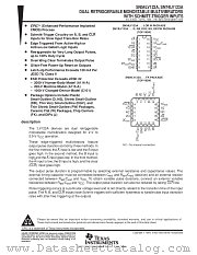 SN54LV123AJ datasheet pdf Texas Instruments
