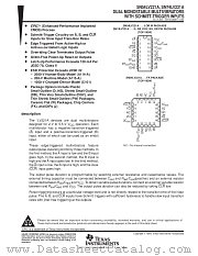 SN54LV221AJ datasheet pdf Texas Instruments