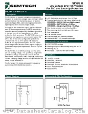 SLVU2.8TG datasheet pdf Semtech