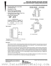 SN54S280W datasheet pdf Texas Instruments