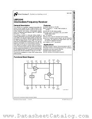 LMX2240M datasheet pdf National Semiconductor