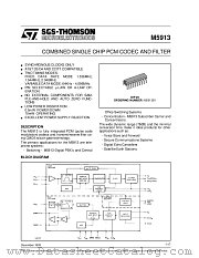 M5913B1 datasheet pdf ST Microelectronics