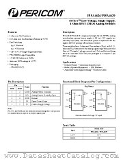 PI5A4629TX datasheet pdf Pericom Technology