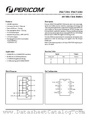 PI6CV2304WE datasheet pdf Pericom Technology