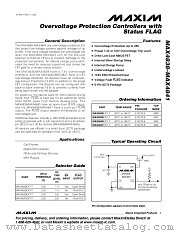 MAX4841EXT-T datasheet pdf MAXIM - Dallas Semiconductor