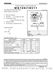 MG100J1BS11 datasheet pdf TOSHIBA