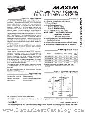 MAX1246AMJE datasheet pdf MAXIM - Dallas Semiconductor