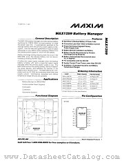 MAX1259CPE datasheet pdf MAXIM - Dallas Semiconductor