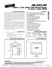 MAX1574ETB datasheet pdf MAXIM - Dallas Semiconductor