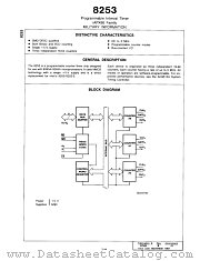 8253 datasheet pdf Advanced Micro Devices