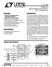 LTC1318CSW datasheet pdf Linear Technology