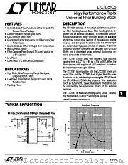 LTC1061S datasheet pdf Linear Technology