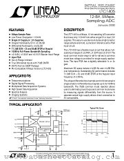 LTC1405C datasheet pdf Linear Technology