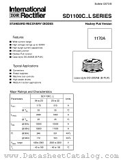 SD1100C datasheet pdf International Rectifier