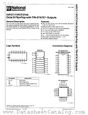 74FCT374A datasheet pdf National Semiconductor