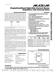 MAX4376HAUK-T datasheet pdf MAXIM - Dallas Semiconductor