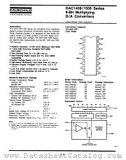 DAC1408 datasheet pdf Fairchild Semiconductor