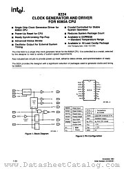 D8224 datasheet pdf Intel