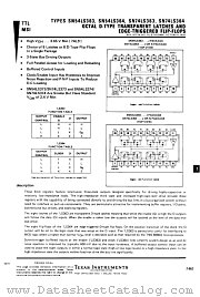 SN74LS363 datasheet pdf Texas Instruments