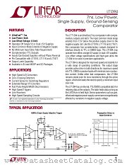 LT1394CMS8 datasheet pdf Linear Technology