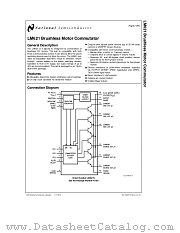 LM621N datasheet pdf National Semiconductor