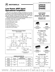 LF441C datasheet pdf ON Semiconductor