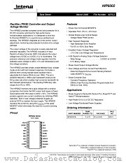 HIP6002 datasheet pdf Intersil