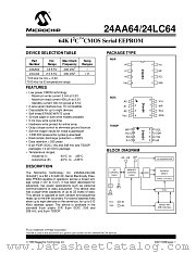 24AA64-EP datasheet pdf Microchip