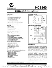 HCS360-SN datasheet pdf Microchip