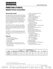 FMS7401LEN datasheet pdf Fairchild Semiconductor