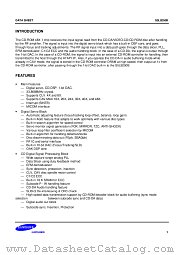 S5L9250B01-Q0R0 datasheet pdf Samsung Electronic