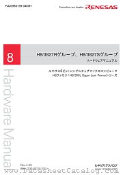 H8/3826R datasheet pdf Hitachi Semiconductor