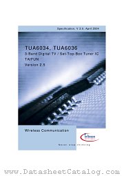 TUA6036 datasheet pdf Infineon