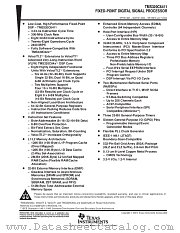TMS32C6411AZLZ datasheet pdf Texas Instruments