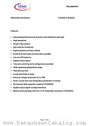 TLE4925 datasheet pdf Infineon