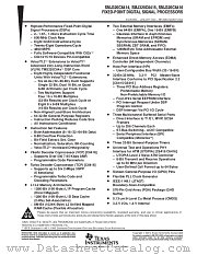 SMJ32C6414C datasheet pdf Texas Instruments