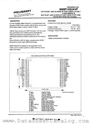 M6MF16S2AVP datasheet pdf Mitsubishi Electric Corporation
